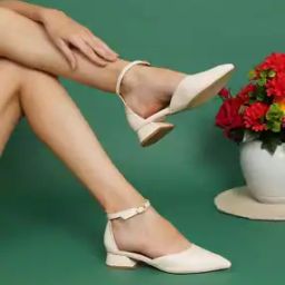 Women Pointed-Toe Pumps with Buckle Closure-picture-28