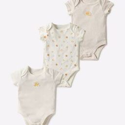 Pack of 3 Cub Print Bodysuits-image-62