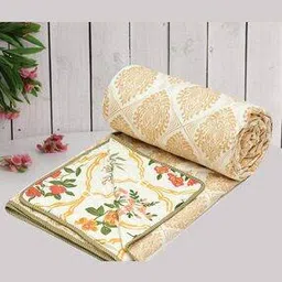 Floral Print Reversible Double Dohar-10
