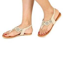 Embellished Slingback Sandals-image-2