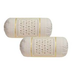 Set of 2 Embroidered Bolster Pillow Covers-image-50