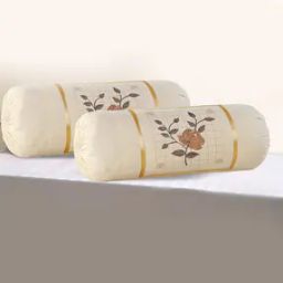 Set of 2 Embroidered Bolster Pillow Covers-image-71
