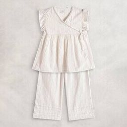 cherry crumble by nitt hyman Striped Nightwear Set-picture-3