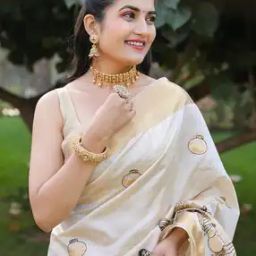 Assam Silk Embroidery work Saree Traditional Saree-image-32