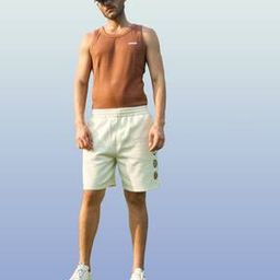 Graphic Regular Fit Shorts with Insert Pockets-image-56