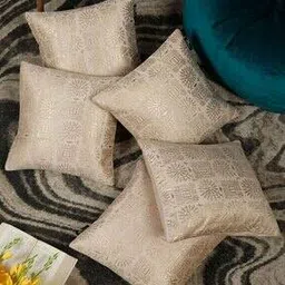 Set of 5 Printed Cushion Cover 15" x 15"-image-88