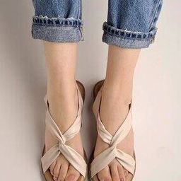 Women Cross-Strap Slip-On Sandals-image-77