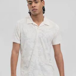 Men Floral Pattern Polo T-Shirt-picture-23