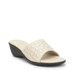 Slip-On Wedges with Studded Strap-image-27