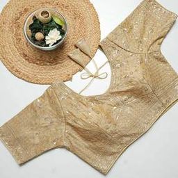 Women Embroidered Back-Open Blouse-image-24