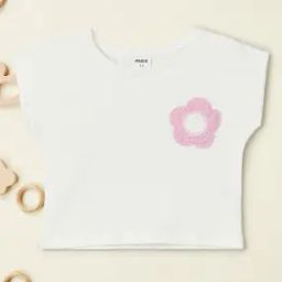 Girls Floral Applique Top-image-17