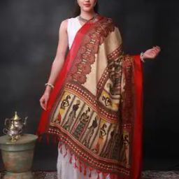 Women Printed Dupatta with Tassels-image-42