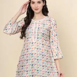 Women Printed Relaxed Fit Tunic-image-64
