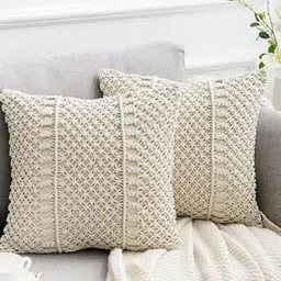 Set of 4 Throw Knit Pillow Covers-image-25