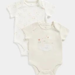Pack of 2 Printed Bodysuits-15