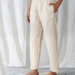 Women Pants with Insert Pockets & Elasticated Waistband-picture-10