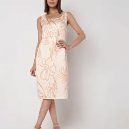 Floral Print Sheath Dress-image-47