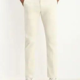 Men Mid-Rise Tapered Fit Trousers-image-3