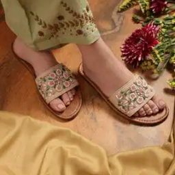 Women Flip-Flops with Canvas Upper-image-17