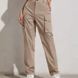 wuxi Women Straight Fit Cargo Pants-picture-13