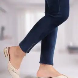 Women Chunky Heeled Sandals with Synthetic Upper-image-9