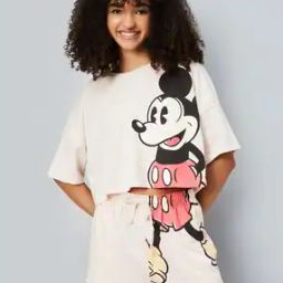 Women T-Shirt & Shorts Set-27