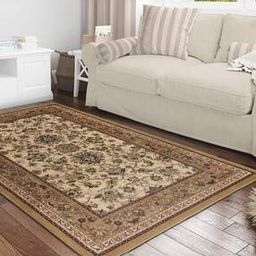 Floral Print Anti-Skid Carpet 83" x 59" -image-36