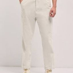 Mid Rise Relaxed Fit Trousers-image-29