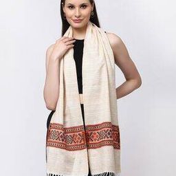 Acrylic Muffler with Tassels-image-89