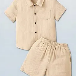 fastdeal x ag Boys Crinkled Shirt with Shorts-picture-20