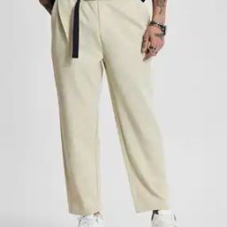 Men Relaxed Fit Pants with Insert Pockets -image-68