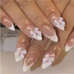 Set of 24 Artificial Reusable Nails -picture-25