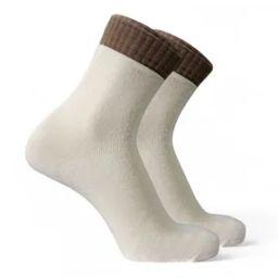 Men Ribbed Mid-Calf Length Socks-image-1