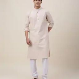 Printed Mandarin-Collar Long Kurta-picture-20