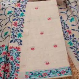 Women Self-design Unstitched Dress Material-image-20