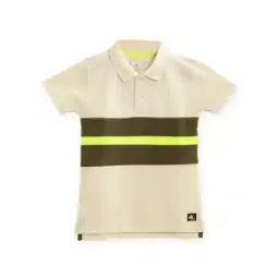 Colourblock Polo T-shirt-image-44