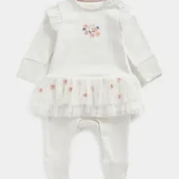 Floral Pattern Sleepsuit-image-85