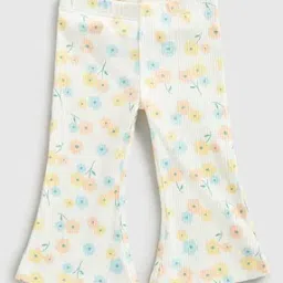 Girls Floral Print Cotton Leggings-image-39