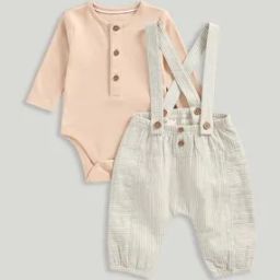 Boys Striped Trousers & Bodysuit Set-image-48