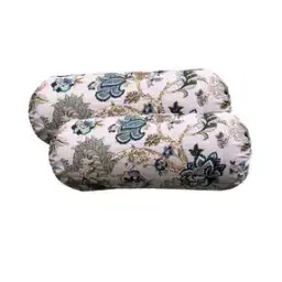 120 TC Floral Print Cotton Bolster Covers 16" x 32"-image-59