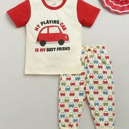 bumzee Boys Graphic Lounge Pants & T-shirt Set-picture-23