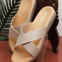 Women Checked Open-Toe Slip-On Sandals-image-20