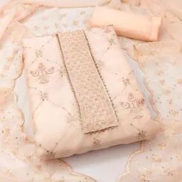 Embroidered Unstitched Dress Material-image-34