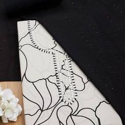  Women Floral Unstitched Dress Material-image-60