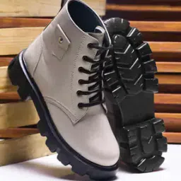 Women Ankle-Length Boots with Lace Fastening-image-56