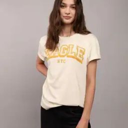 american eagle Women Graphic T-shirt-picture-15