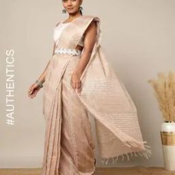 Hand Kantha Work Bansbara Silk Saree-image-25