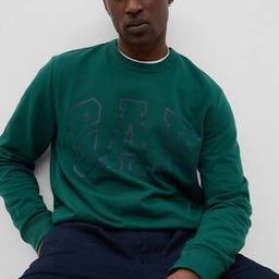 Logo Print Fleece Sweatshirt-image-90