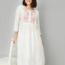 max Women Embroidered Straight Kurta-picture-25