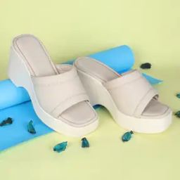 Women Heeled Platforms with Round Toes-image-93